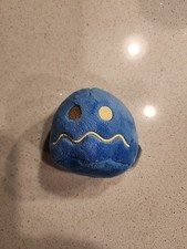 Pac Man 5" Blue Ghost New Soft Stuffed Plush Toy Bandai Namco Arcade Game