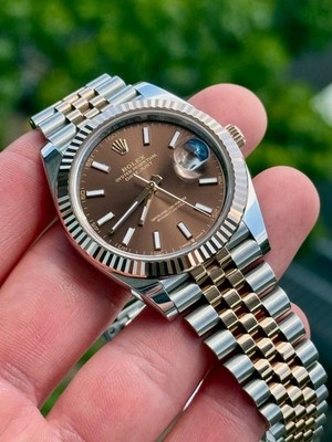 2022 Rolex Datejust 126331 Chocolate Dial w/ Rolex Warranty Card