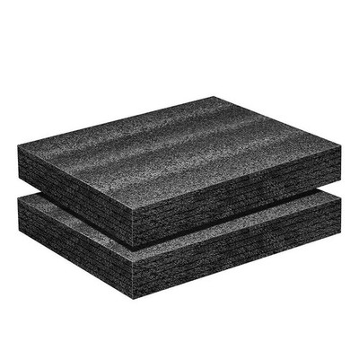2er-Pack 16 x 12 x 2 Zoll Polyurethan-Schaumstoffplatte für Werkzeugkiste Kamera Aufbewahrung