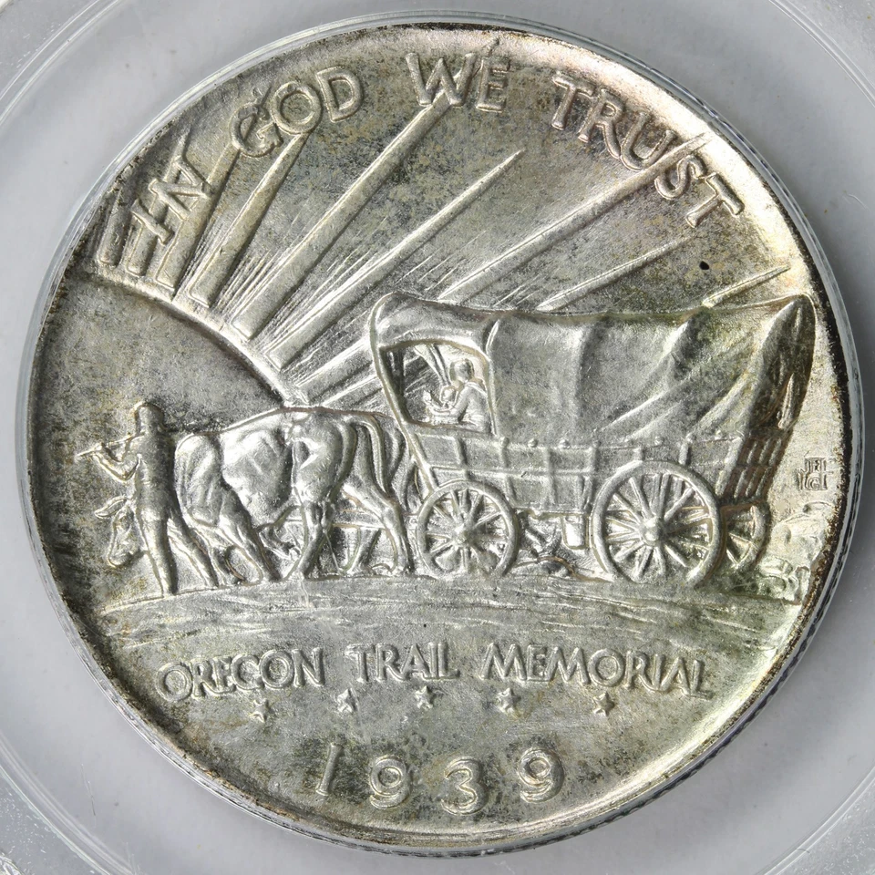 1939-S Oregon 50c Commemorative Half Dollar PCGS CAC MS65 OGH - Image 4 of 4