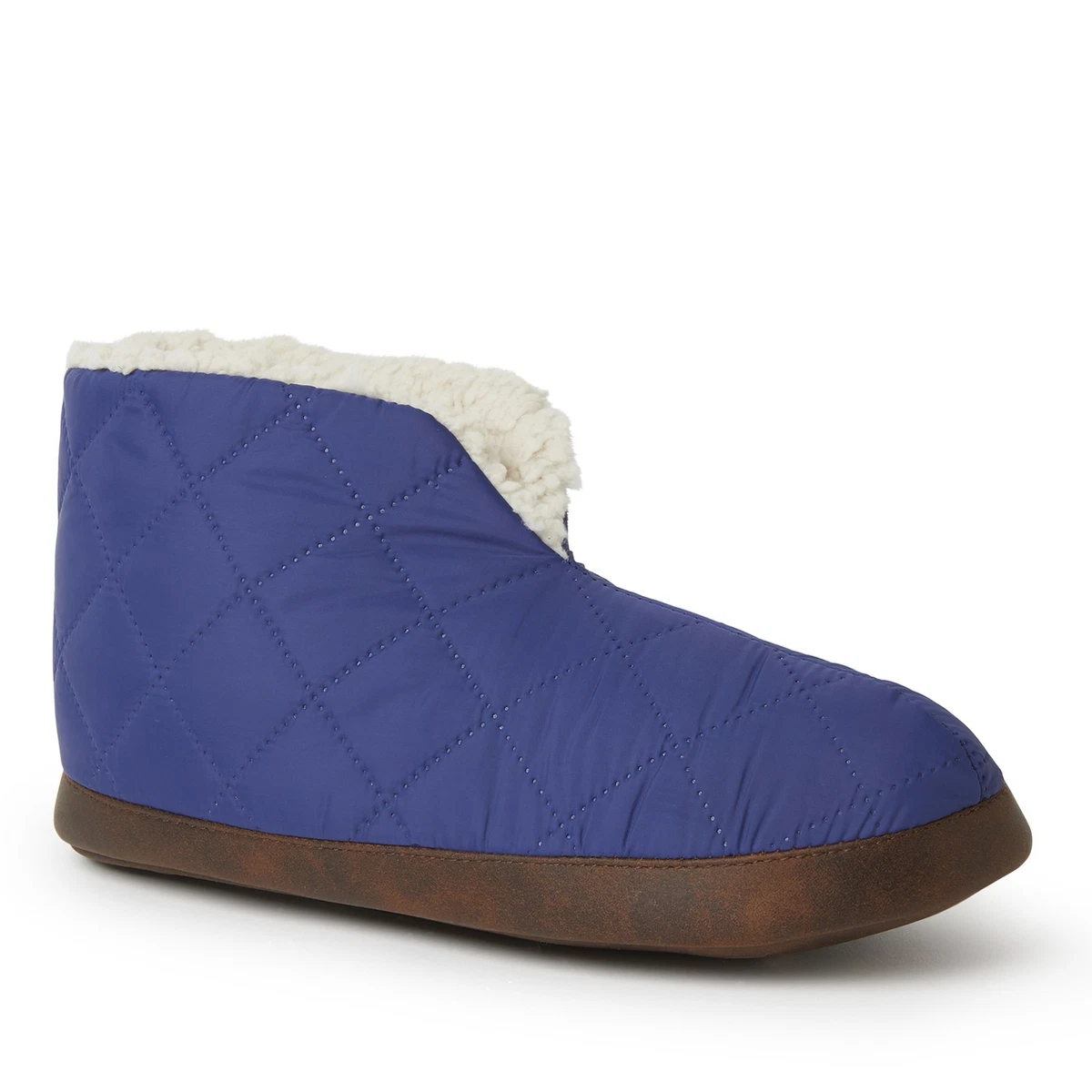 Pantuflas Botines Dearfoams Original Warm Up - Forro Sherpa, Plantilla Viscoelástica - Lavables A Máquina