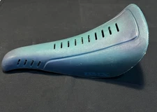 Vintage 1980’s Mongoose Pro Class BMX  Seat Saddle Blue Rad