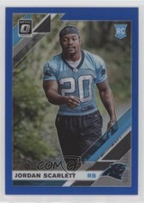 2019 Panini Donruss Optic Rookies Blue Prizm 53/150 Jordan Scarlett #102 3pb