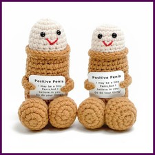 Mini Funny Penis Positive Up Gifts with Encouragement Card Emotional Support