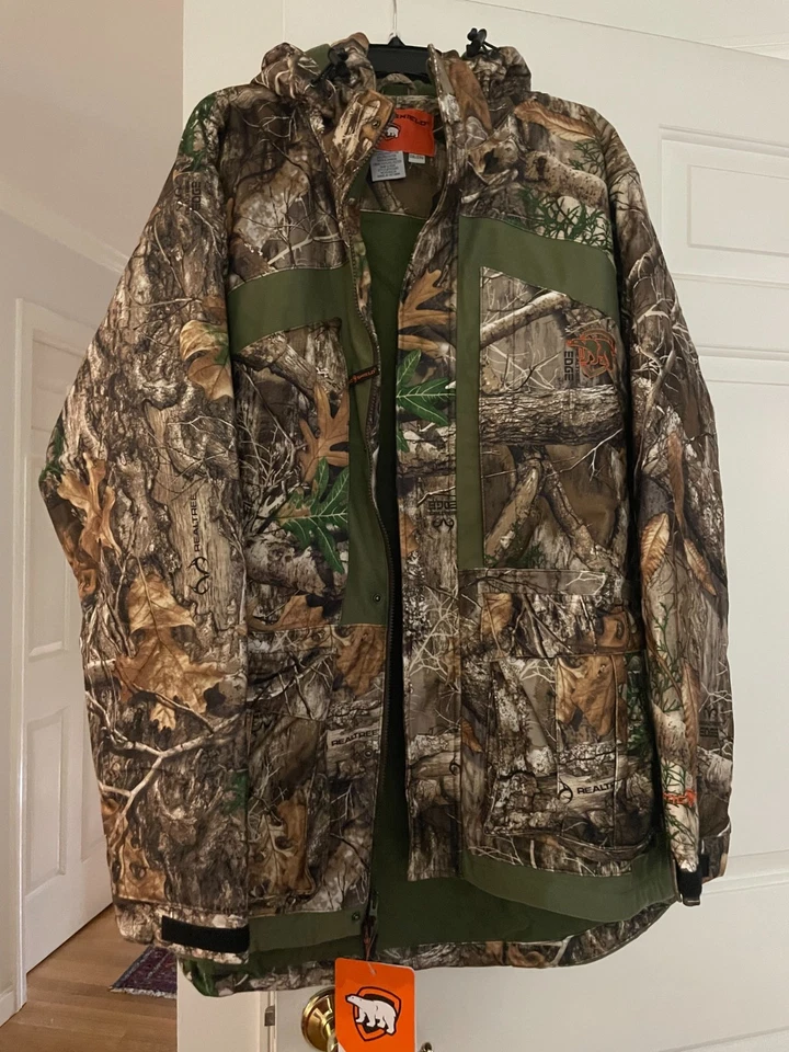 Classic Elite Parka and Bibs - Arctice Shield Realtree Edge Camo 2XL - NEW - Image 2 of 4