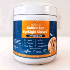 NOVEHA Eye Supplement for Dogs - Vision Support with Lutein + Vitamin C & Ast...