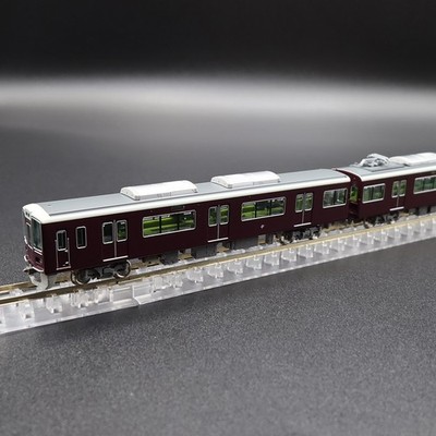 GreenMax 32028 - Hankyu 1300 Series (Car Number Selectable) (8-Car Set) - Spur N