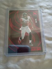 2025 Panini Silhouette Football Julio Jones Atlanta Falcons Red Parallel #'d /75