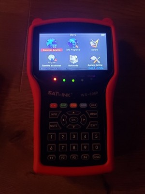 For SATLINK WS-6960 DVB-S2 HD Satellite Finder Meter