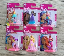 6 Stück Barbie Mini Figuren Mattel - ca. 7 c...