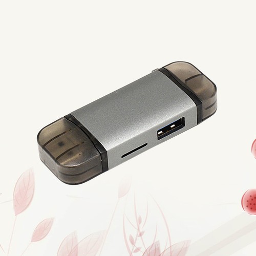 Multifunction 6 in 1 Type-c OTG Reader USB Port for Computer Phone Laptop - Zdjęcie 5 z 12