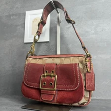 COACH Signature Canvas Soho Handbag in Japan