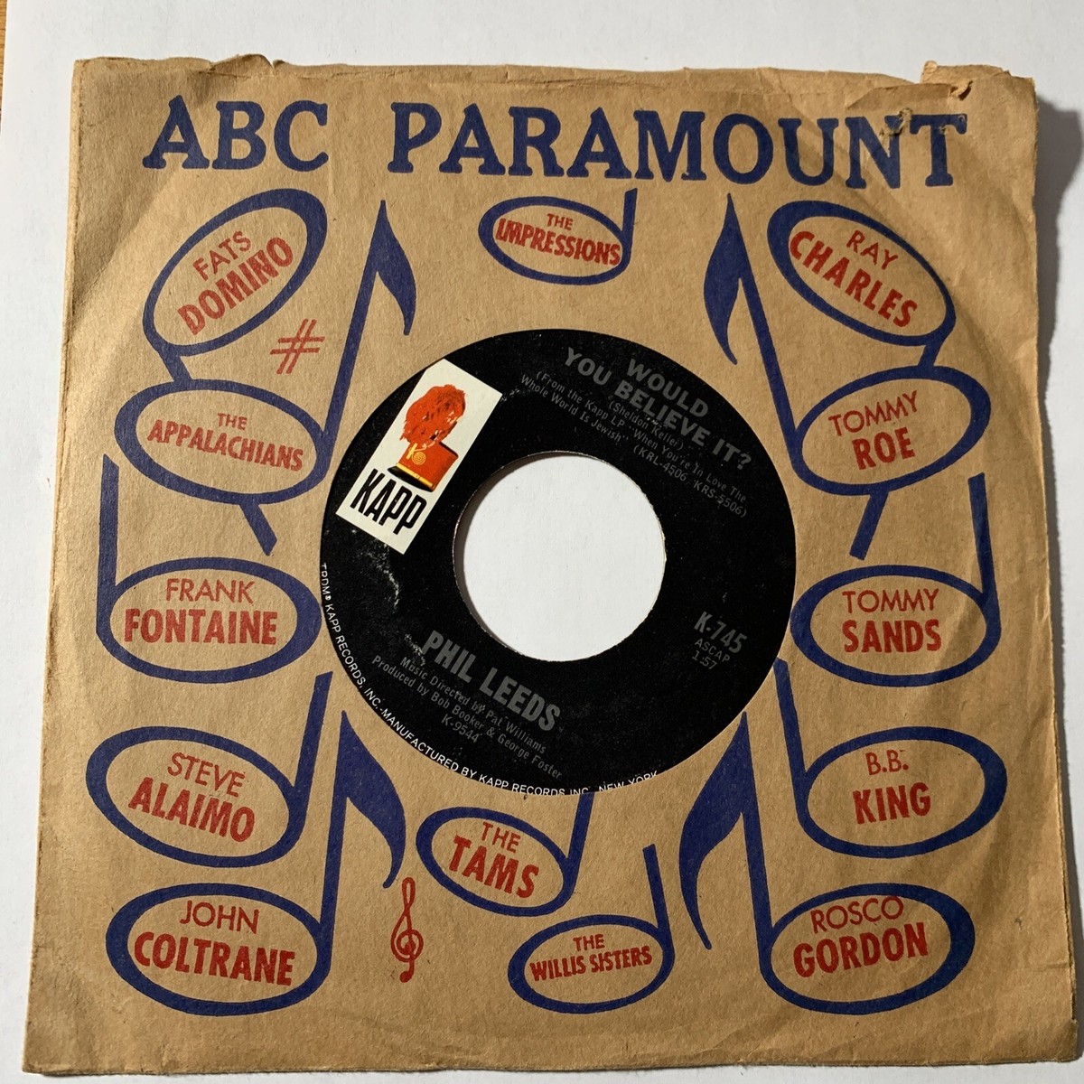 RARE 45 RPM RECORD: The Ballad Of Irving, Frank Gallop 1966 FB | eBay