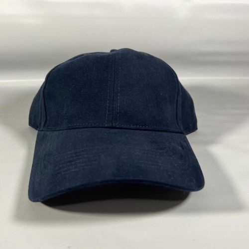 Vintage NOS Blank Pacific Headwear 101C GEBÜRSTETE BAUMWOLLE TWILL KLETTVERSCHLUSS BLAU - Bild 1 von 10