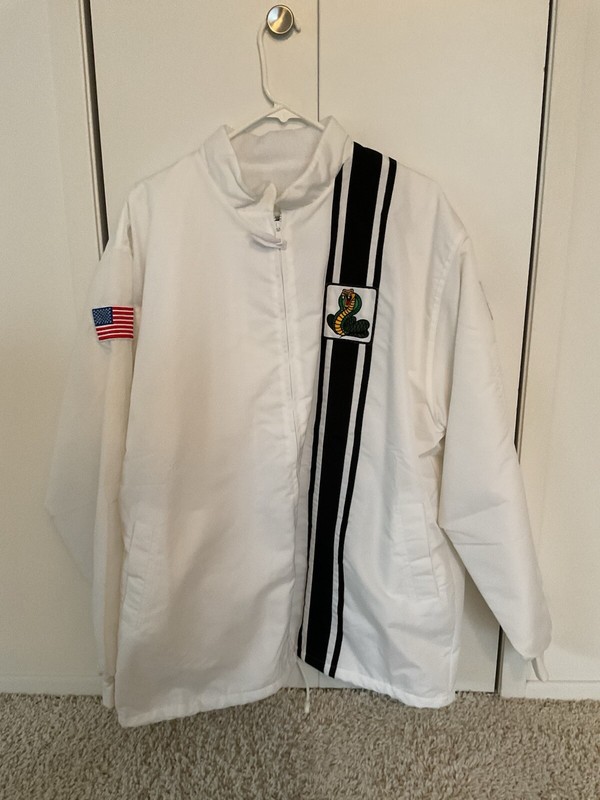 Vintage Racing Jackets Dreams Cobra Style Racing  Jacket XXL Fleece Lined *