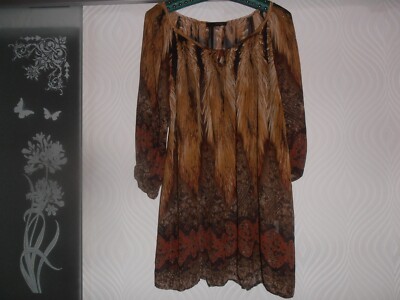 transparente Tunika, Bluse von Alison Paris Gr. M 38/40 sehr gepflegt !
