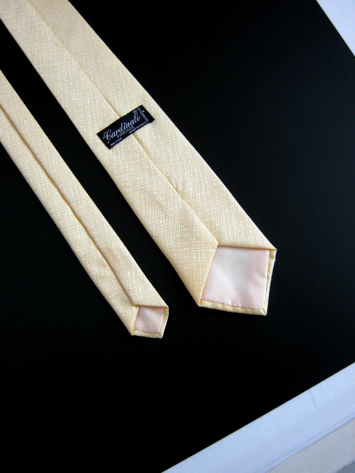 Corbata Cardinale Florence Nueva Original 100% Pura Seda Foto 2 de 4