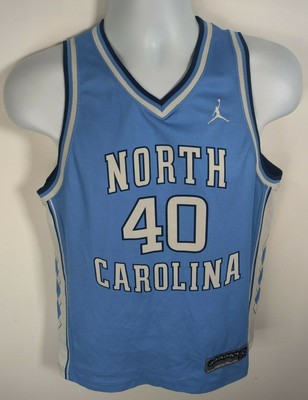 Nike Air Jordan North Carolina Harrison Barnes #40 NCAA Jersey Youth L  14-16 Yrs | eBay