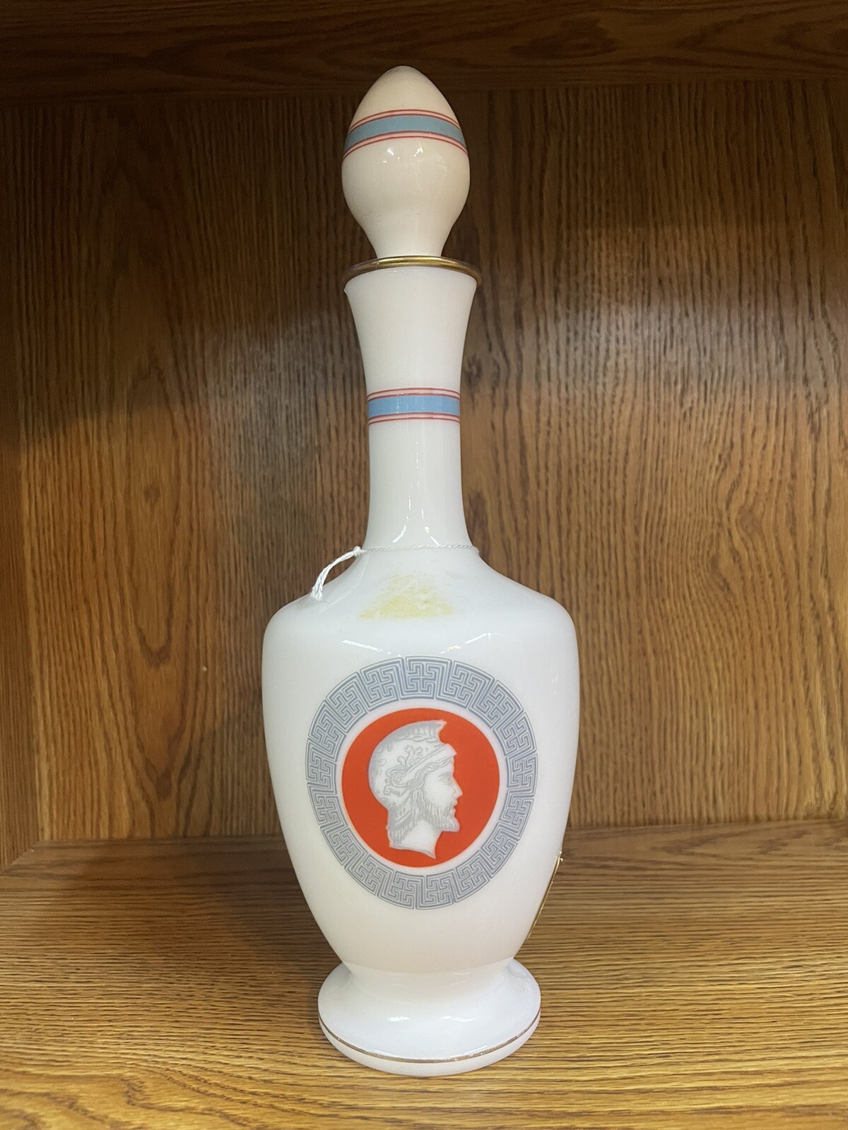 Liquor Bottle Antique Milk Glass Grand Marnier Vintage Decanter eBay