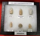 Nice Starter Set Of Excavated Confederate Civil War Bullets - Identified