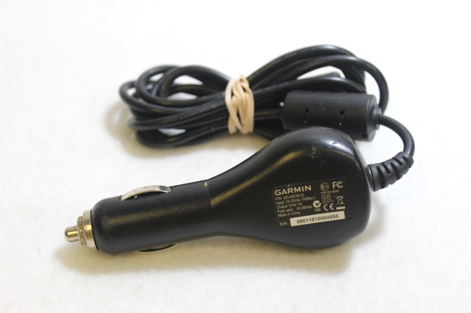 Garmin ~ 320-00239-22 OEM Original GPS Car Power Supply Charger Cord Cable