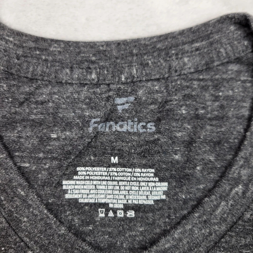 UFC Shirt Women Medium Grey Heather Tri-Blend Crewneck Rowdy Ronda Rousey Junior - Image 3 of 4