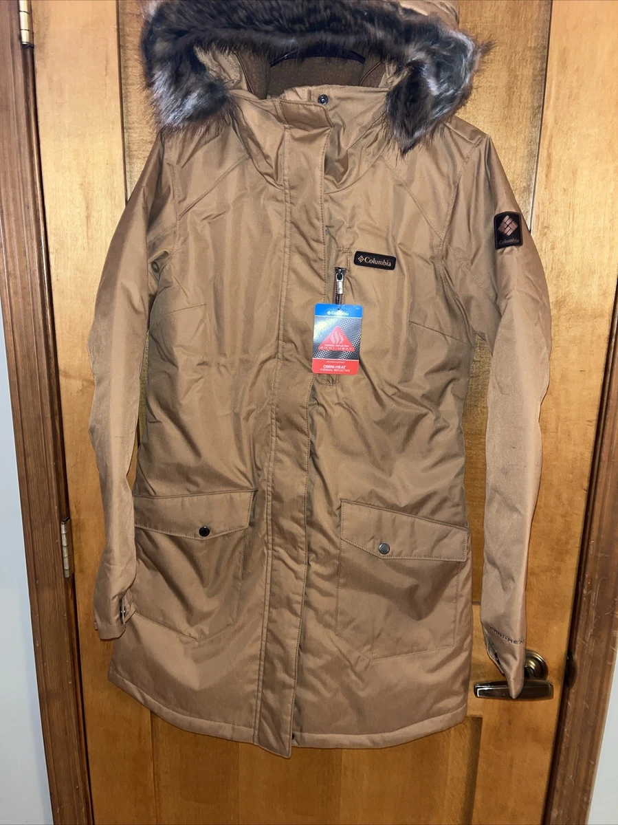 Columbia Women's Suttle Mountain Long Insulated Jacket - Camel Brown - 3XL  - NEW