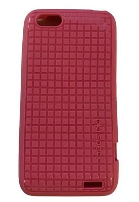 TWO PACK -  HTC ONE V Pink Pixel Skin hd Phone Case