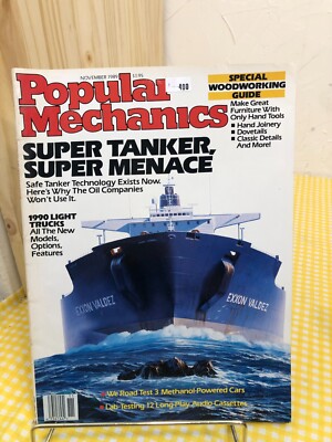 NOVEMBER 1989 POPULAR MECHANICS MAGAZINE - SUPER TANKS - 1990 LIGHT TRUCKS MORE