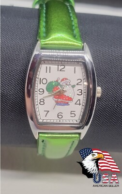 Liz Blanc Santa Claus Christmas Watch w/New Battery | eBay display picture 1