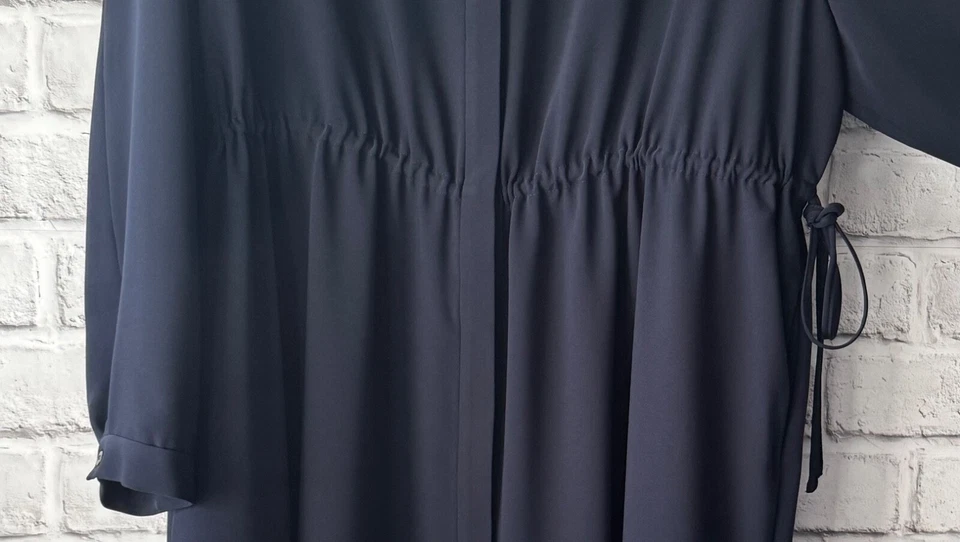 Minx Gr 54 Mantel Kleid KITA Dark Blue Dunkelblau NEU - Bild 2 von 4