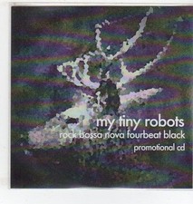 (ET395) My Tiny Robots, Rock Bossa Nova Fourbeat Black - DJ CD