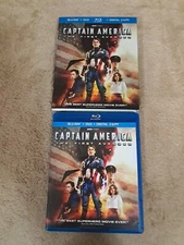 Captain America: The First Avenger (Blu-ray/DVD 2011) W/ SLIPCOVER EUC 