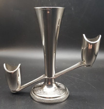 Vintage Grenadier Silver Plated Combination Bud Vase & Twin Candelabra (C)