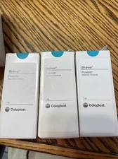 Coloplast Brava Powder for Ostomy Care 1 oz. - Lot of 10 Various Exp See Pics