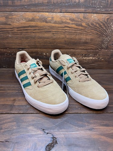 Adidas Busenitz Vulc II Skate Shoes - collegiate green/core black/gum4 - Free Shipping | Tactics