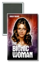 The Bionic Woman Lindsay Wagner 2" x 3" Refrigerator Magnet