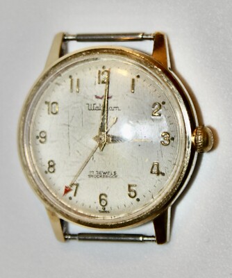 Montre Mécanique Waltham 17 Rubis Vintage - Remontage Manuel, Bracelet Extensible Suisse