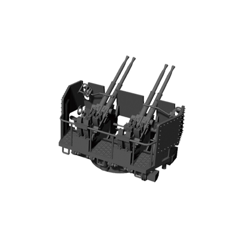 1/350 Details Up US Navy 40mm Quad Bofors Anti-Aircraft Gun