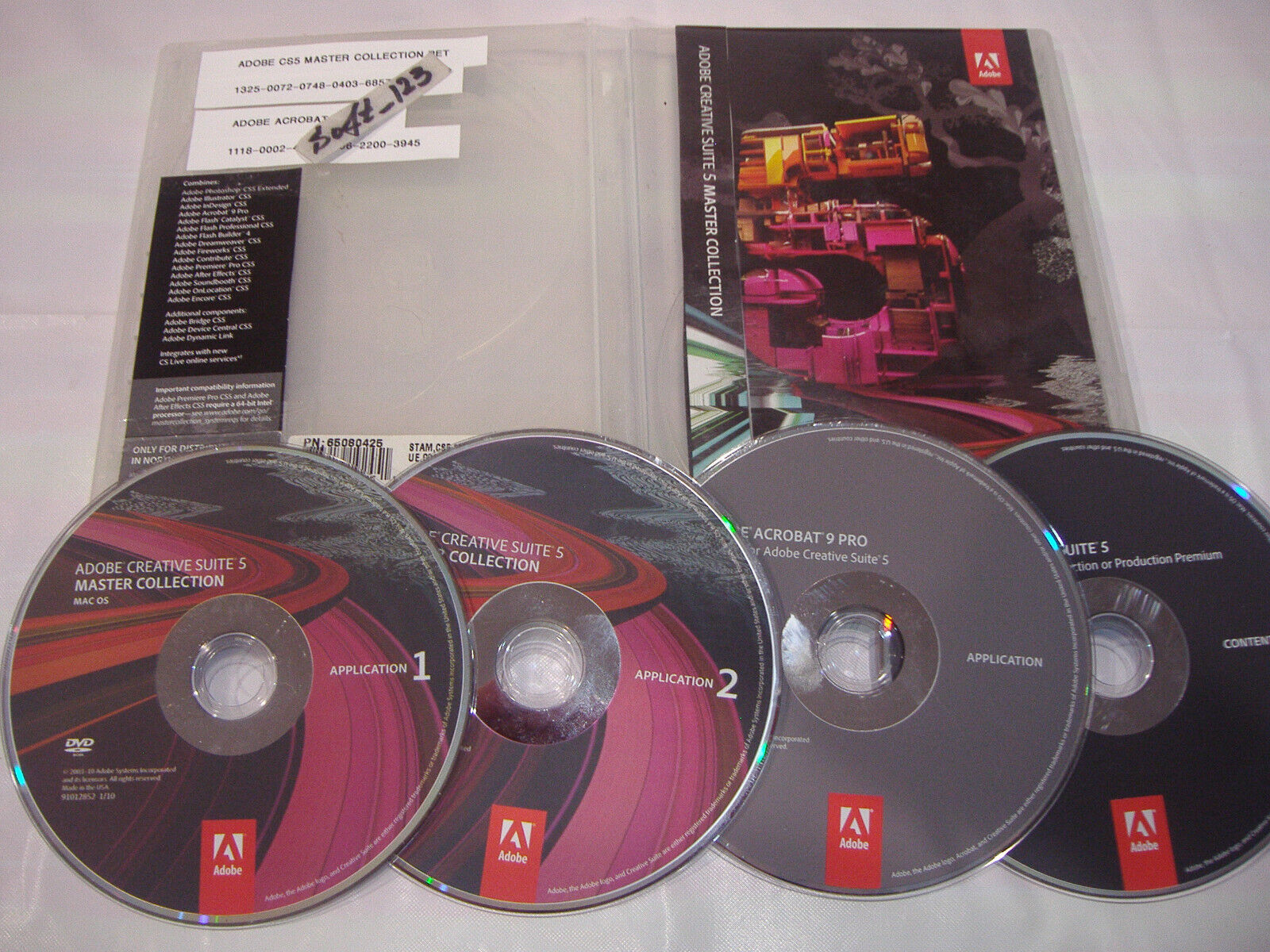 Adobe CS 5.5 Master Collection mac