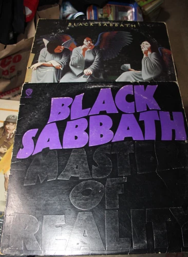 BLACK SABBATH VINYL LOT MASTER OF REALITY HEAVEN AND HELL LP