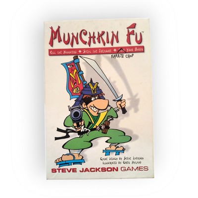 Munchkin Fu - Steve Jackson Games Top Zustand Komplett 