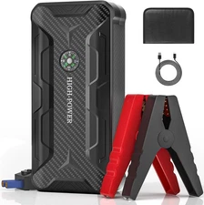 Car Jump Starter 12V Battery Booster Jump Box for 8.0L Gas and 8.0L Diesel Engin