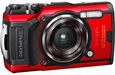 Olympus Tough TG-6 Red Waterproof Camera 12MP F2.0 GPS WiFi Shockproof