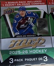 SINGLE BOX Upper Deck NHL 2025-26 Hockey MVP Blaster Box Sealed
