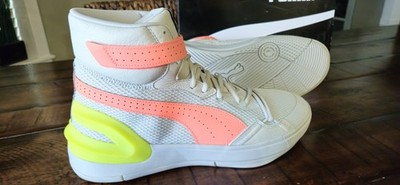 NIB PUMA SKY MODERN OSG GLACIER GRAY-FIZZY YELLOW US 11 BASKETBALL SHOES