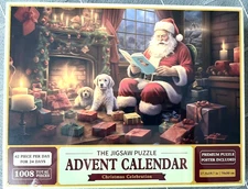 1008 Piece Advent Calendar Puzzle *SEALED IN PLASTIC* 42 Pieces Per Day