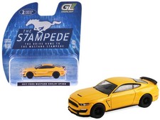 2017 Ford Mustang Shelby GT350 Triple Yellow 1/64 Diecast by Greenlight