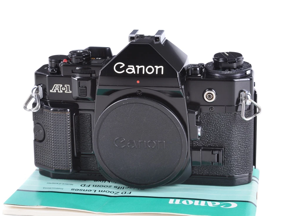Canon A-1 *sehr gut* / Dichtungen NEU / ohne "Asthma" - Bild 1 von 1