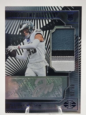 2024 Illusions Johnny Wilson First Impressions RPA Blue #/99 B18